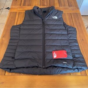 The North Face Black Quilted Vest